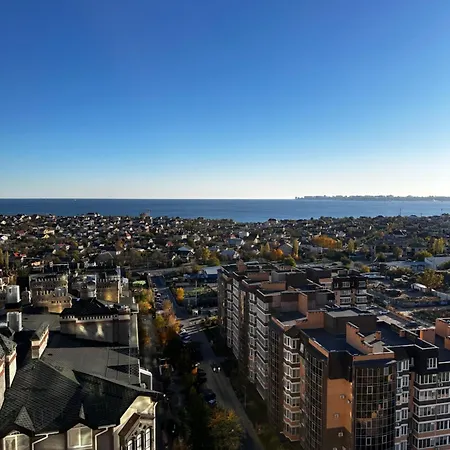 1 кімнатна з чудовим видом на море 4 перлина Apartment Odessa