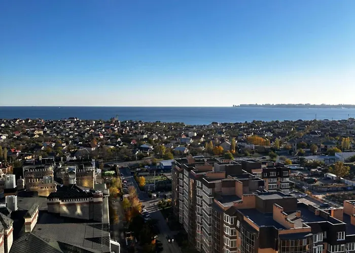 1 кімнатна з чудовим видом на море 4 перлина Apartment Odessa